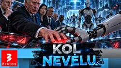 Dirbtinis intelektas tobulėja greičiau nei kontrolė – technologijų lyderiai jau spaudžia stabdžius