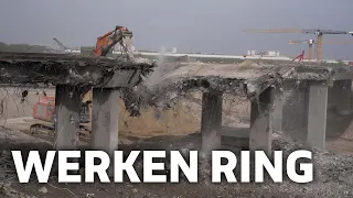 Megawerf aan Ring rond Brussel: 'Dagelijks zo'n 200 à 300 mensen in de weer' | BRUZZ