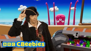 Follow the Treasure Map! Pirate Fun with Andy Day | Movement Fun For Kids!  | CBeebies 🏴‍☠️🦜