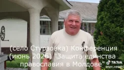 We stand for Orthodoxy in Moldova