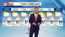 First Alert 7-Day Forecast: Saturday, July 11