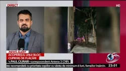 Major fire at a block of flats in Suceava, nine fire trucks on the scene