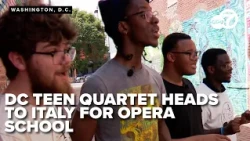 A D.C. teen quartet is raising money to attend an Opera school in Tuscany, Italy this summer!