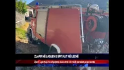 ZJARR NË LAGJEN E SPITALIT NË LEZHË