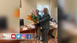 LÜTFÜ SERBEST RECEIVES HIS CERTIFICATE OF ELECTION