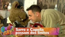 Sarro and Capella cross the line in iconic scene remake | Comédia SBT (07/11/26)