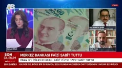 EKONOMİST LEVENT IŞIK / İSTANBUL ESENYURT ÜNİ. ÖĞR. Ü. DR. ZEKERİYA ŞAHİN / TCMB FAİZ ÖZEL YAYINI
