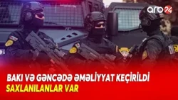 Polisdən Bakı və Gəncədə əməliyyat: Xaricdən idarə olunan şəbəkə ifşa edildi