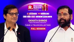 Maharashtra Deputy CM Eknath Shinde At Republic Summit 2026: A Trillion Dollar Tiger
