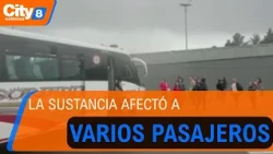 Subject deployed pepper spray inside an intermunicipal bus in Chía | CityTv
