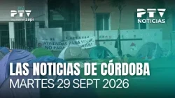 📺 PTV CÓRDOBA NEWS HD | Housing rights encampment at Vallellano ends | Sep 29