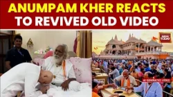 Anupam Kher's Ram Temple Remarks Spark Row, Old Naseeruddin Clip Goes Viral | India Today
