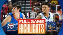 THUNDER vs WARRIORS | LAS VEGAS SUMMER LEAGUE | FULL GAME HIGHLIGHTS | July 12, 2026
